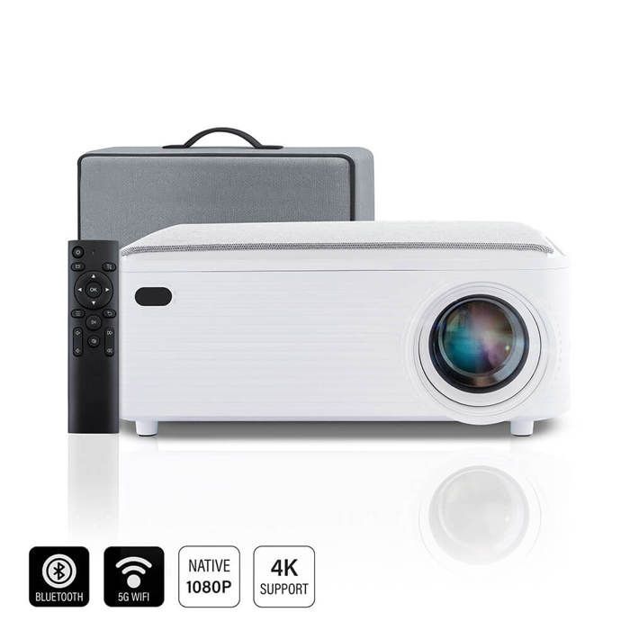 Proyector 4K de 400 lúmenes ANSI HOME DELUXE LINO