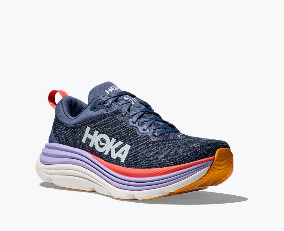 HOKA Gaviota 5 Anchor / Grapefruit