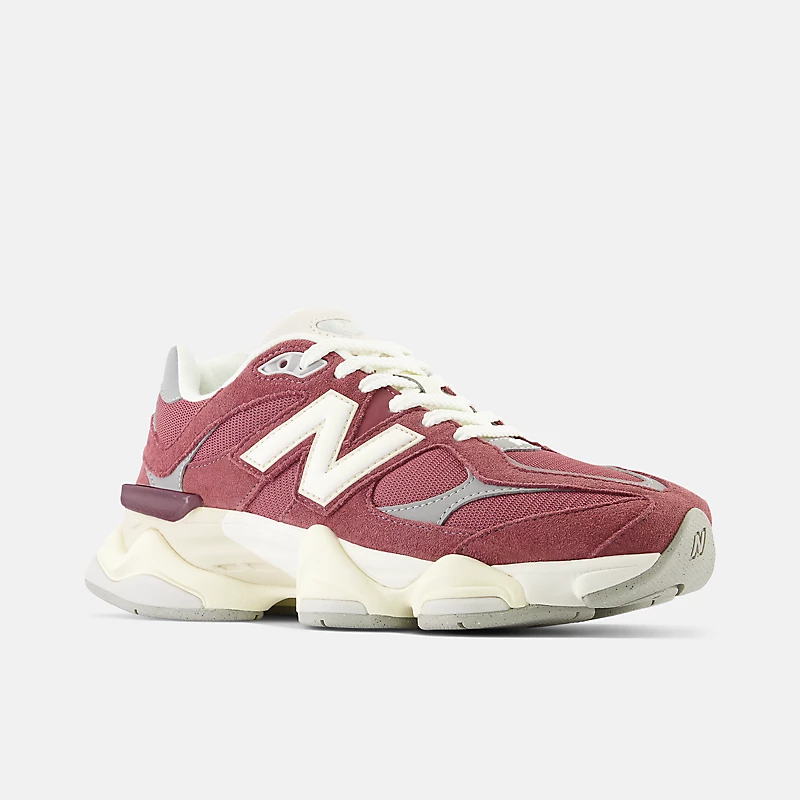 Uniszex 9060 - Mosott bordó palaszürkével és angórakékkel
