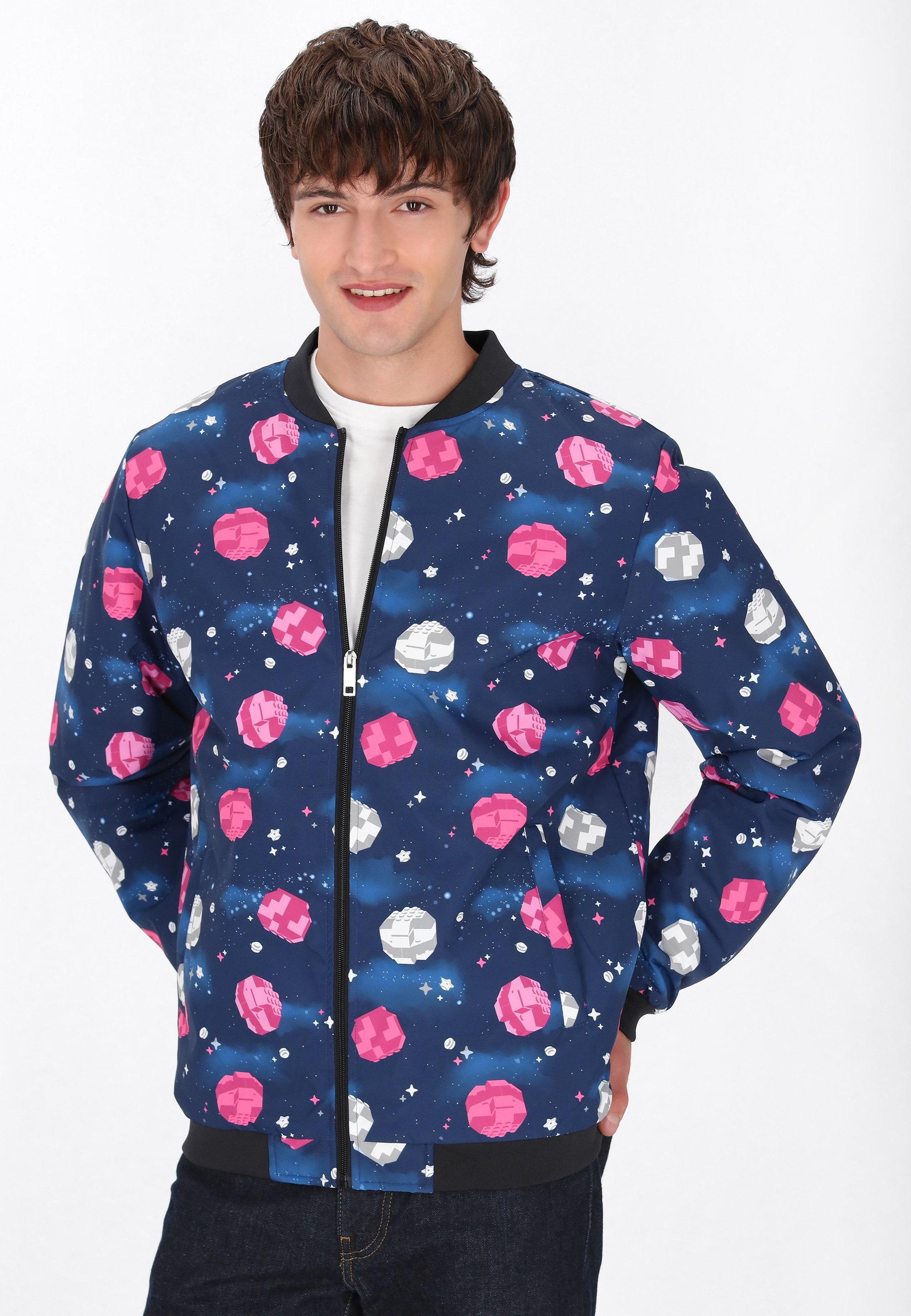 Giacca bomber Mo - blu navy multicolore