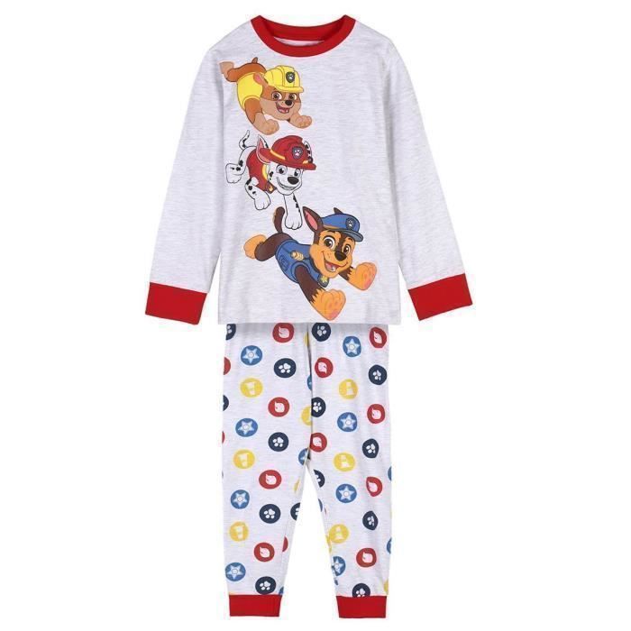 Pyjama long bébé garçon - Cerda - Paw Patrol - Gris - 2 ans - Confortable