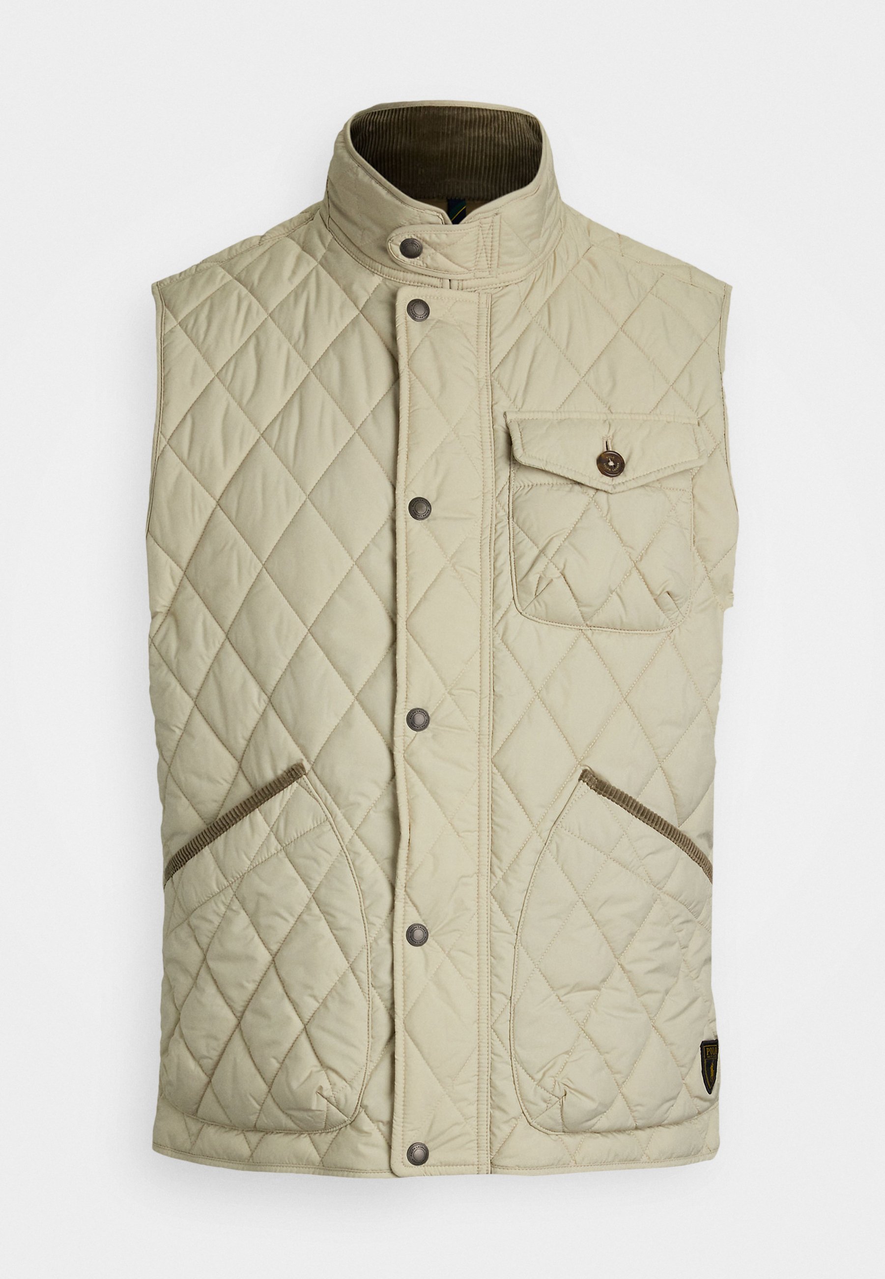 Polo Ralph Lauren THE BEATON QUILTED UTILITY WILET - Weste - Steinzeuggrau
