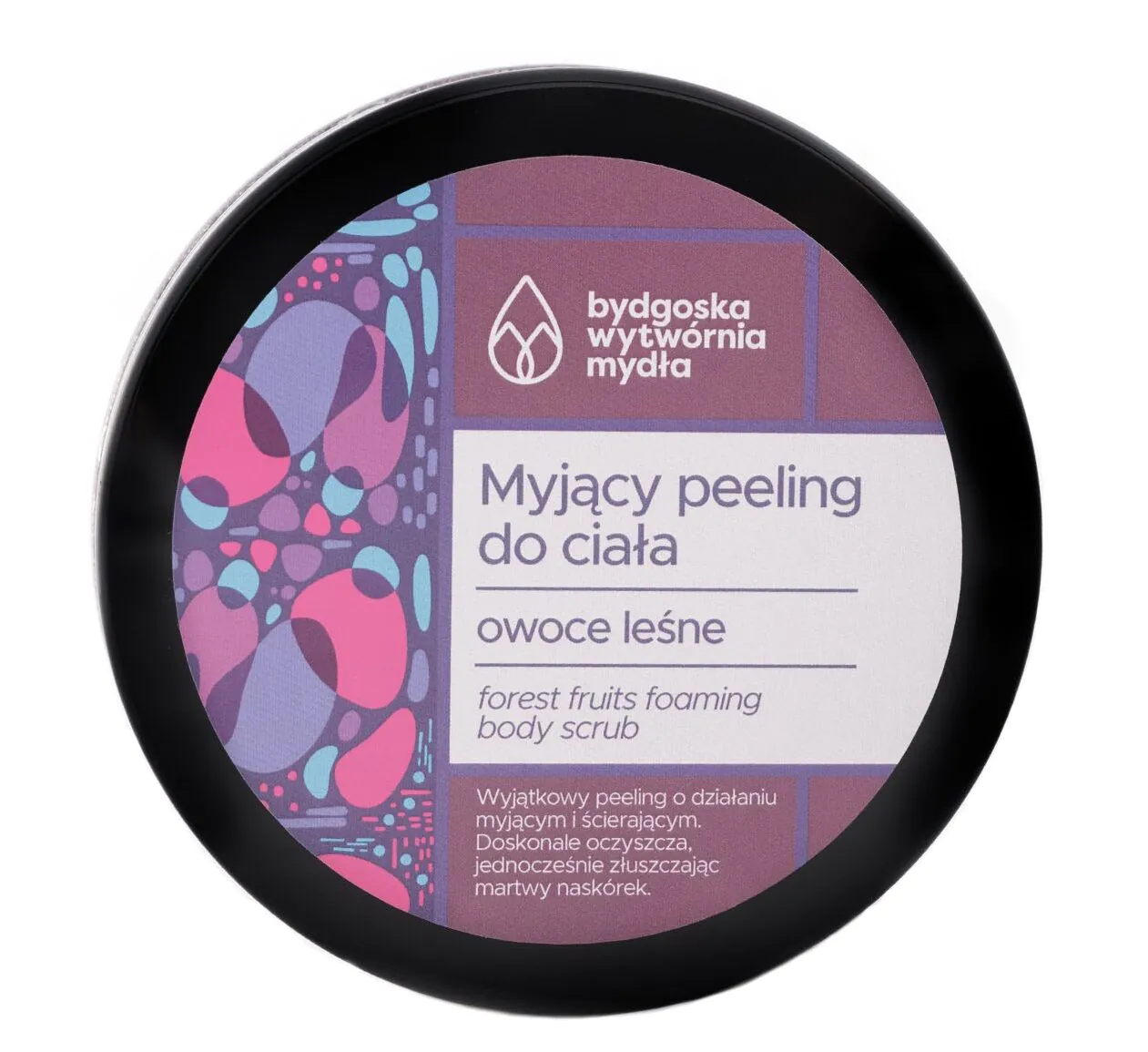 Bydgoska Wytwórnia Mydła Owoce Leśne Peeling myjący do ciała