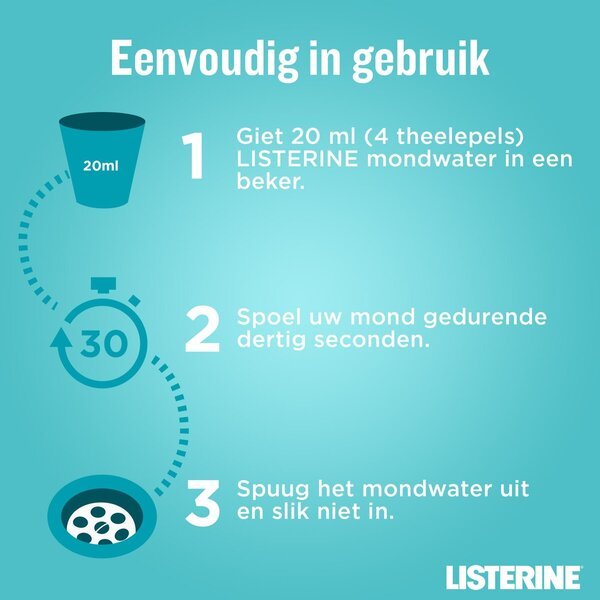 Ústna voda Listerine Cool Mint 500 ml
