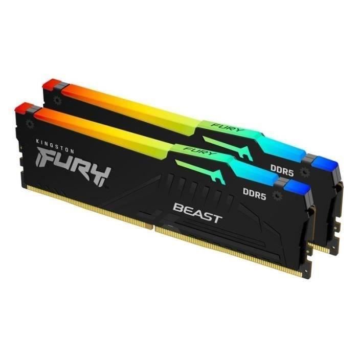 Arbeitsspeicher (RAM) - KINGSTON - FURY Beast - 32 GB (2 x 16 GB) - DDR5 - 5600 MHz CL40