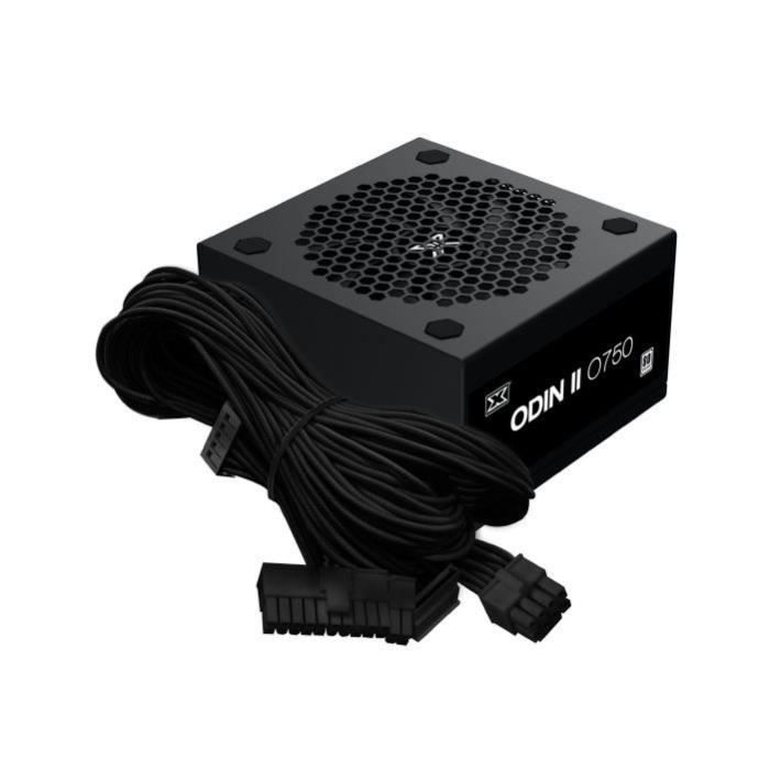 PC-voeding - XIGMATEK - Odin II O750 - 750W - 80 Plus - Niet-modulair - 120mm ventilator - Zwart
