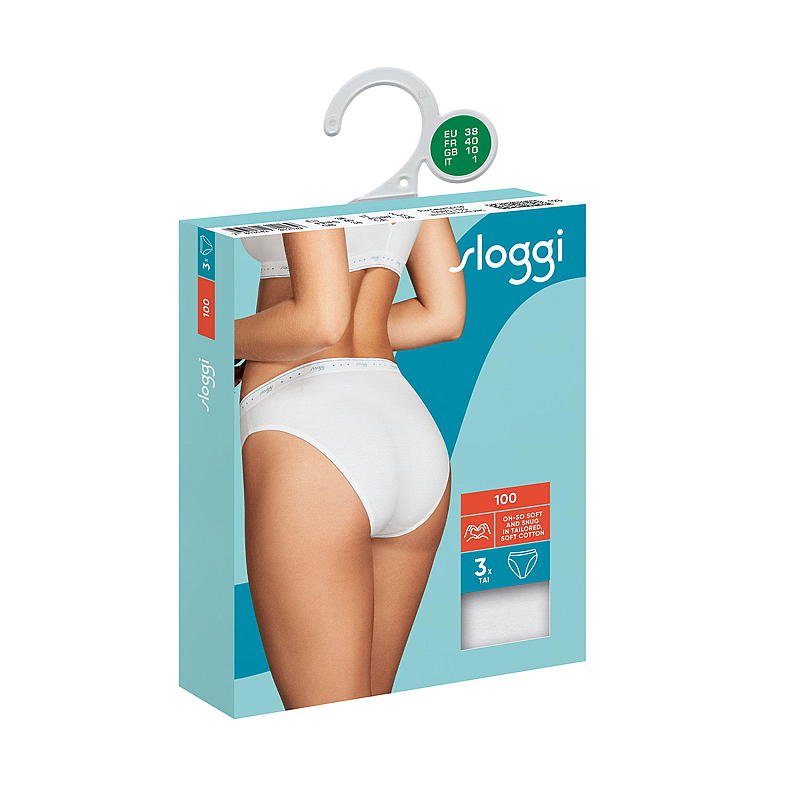 Sloggi Sloggi 3er-Pack Krawatten Größe 38