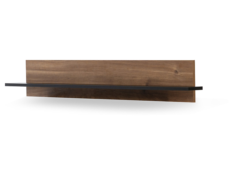 Półka ścienna Vasina 135 cm brandy castello