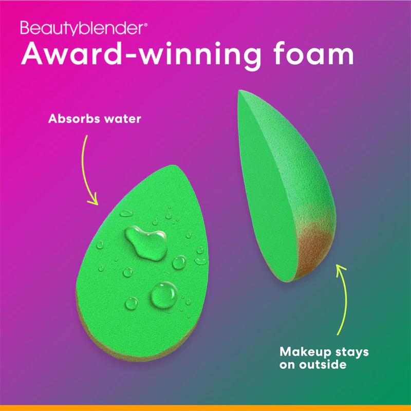 „beautyblender® Besties Organic Pure“ kelioninis rinkinys tobulai odai