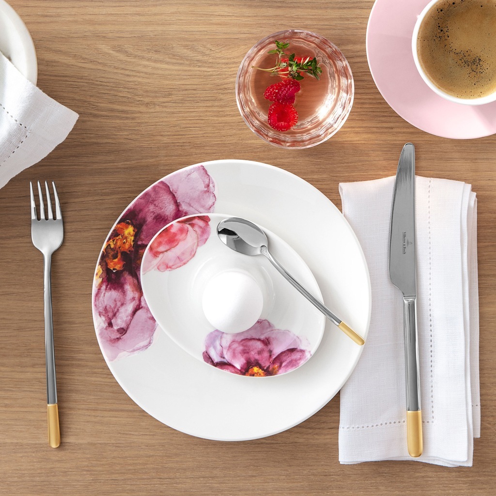 Villeroy & Boch 8 dalių pusryčių rinkinys EC Rose Garden - 1 dalis