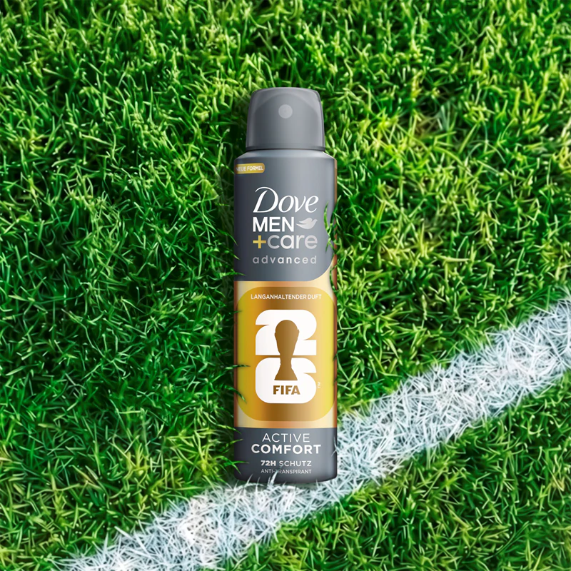 Dove Men+Care FIFA Active Comfort spray desodorante