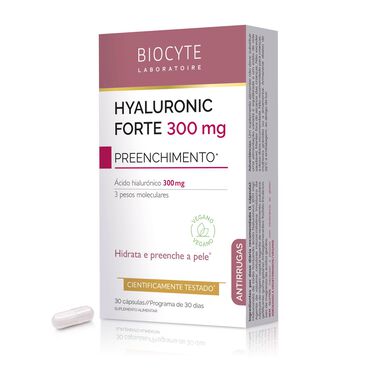 Biocyte Kapslar Anti-rynkverkan Hyaluronic Forte 30 kapslar 30 kapslar