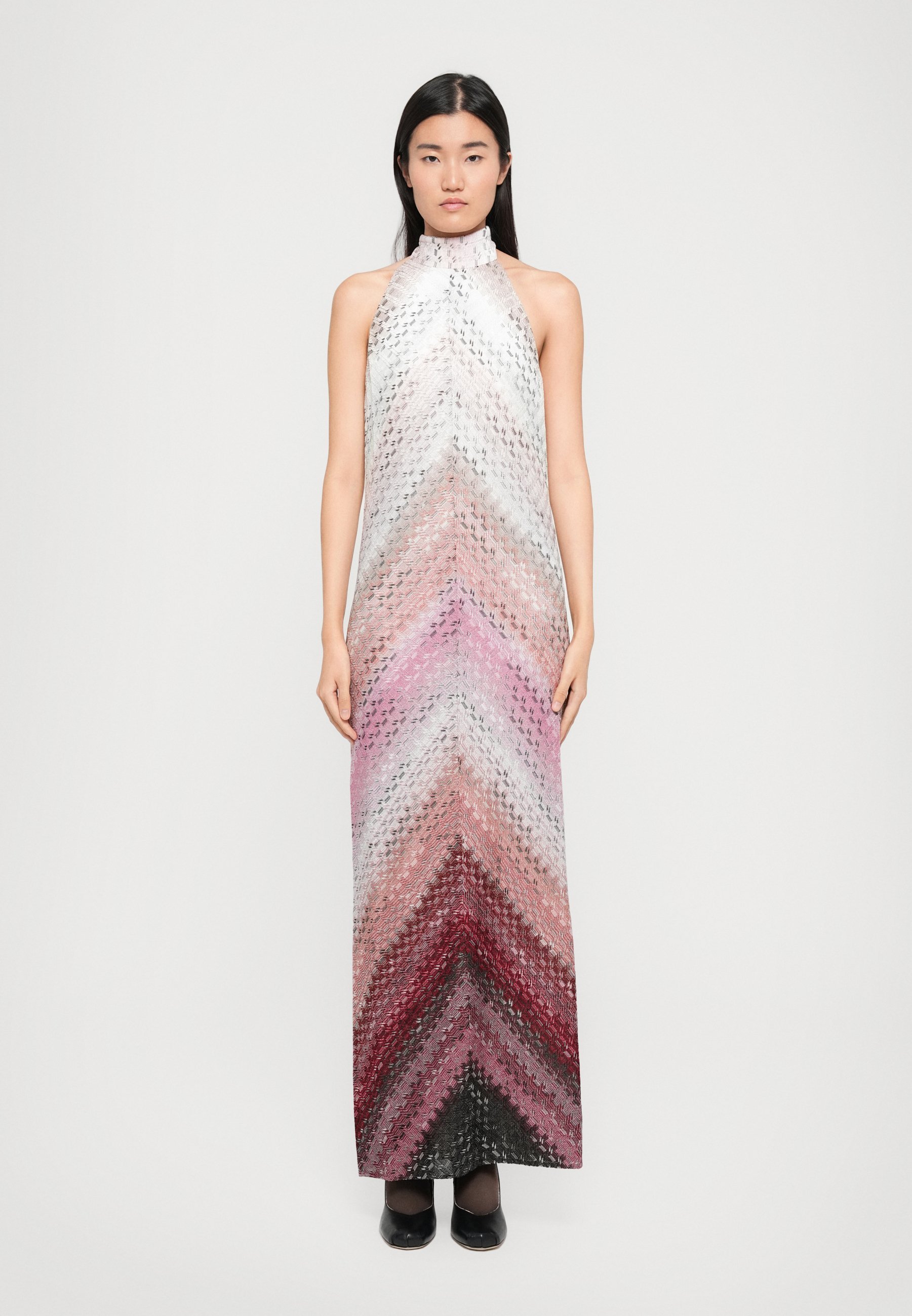Robe longue Missoni - Robe maxi - tons roses