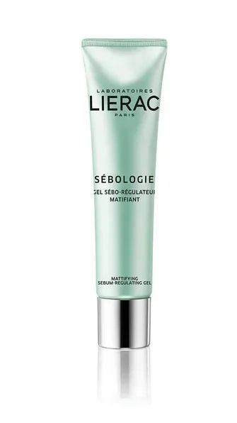LIERAC Lierac Sebologie Talgregulerende gezichtsgel, tegen onzuiverheden, 40 ml, tegen een glimmende huid en onzuiverheden