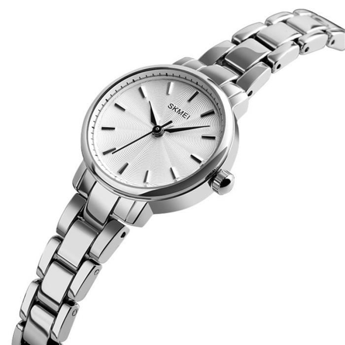 Orologio da donna SHARPHY, 2020, bracciale in acciaio inossidabile di marca, movimento al quarzo semplice, impermeabile, argento.