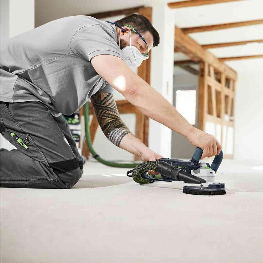 Esmerilhadeira de concreto sem escova FESTOOL RG ECI de 130 mm em Systainer 577049