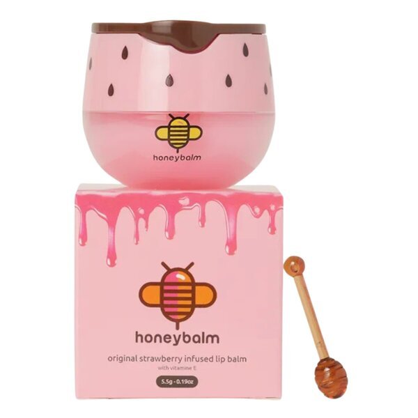 Balzam za ustnice Honeybalm z okusom jagode