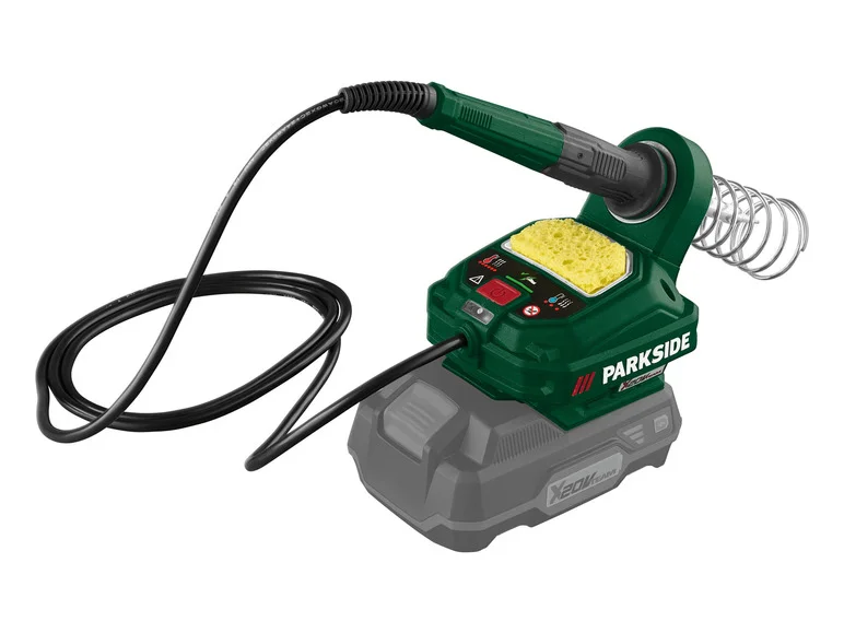Estação PARKSIDE® com alimentação por bateria de 20V PLSA 20 Li B2 ou pistola com PHPA 20- Li A1