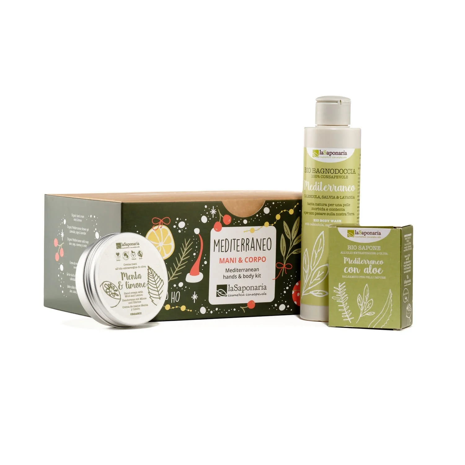 Cofanetti Mediterraneo Mani & Corpo - Mediterranean Hands & Body Kit - Cofanetto Corpo