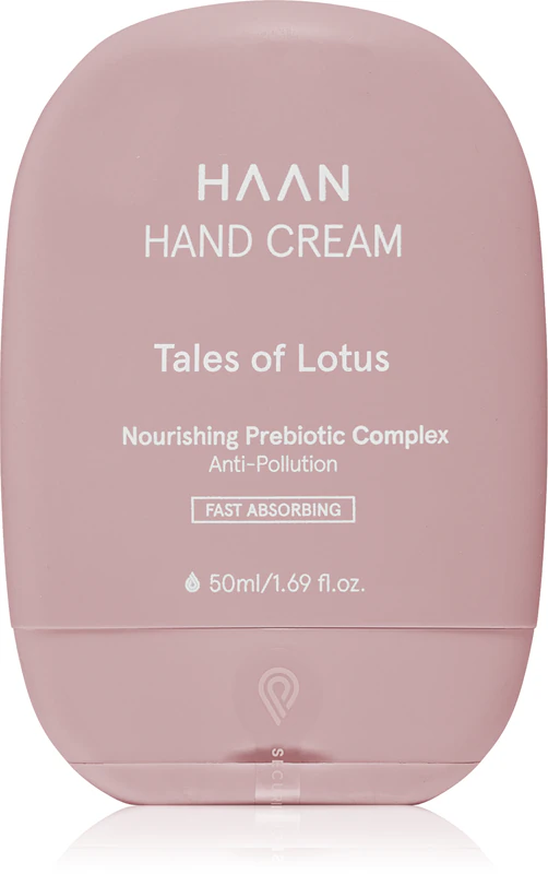 Creme para as mãos HAAN Hand Care, de rápida absorção e com prebióticos.