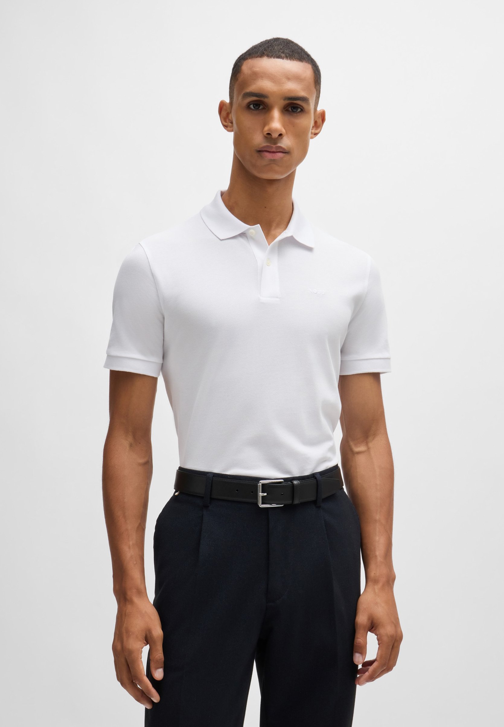 BOSS PALLAS - Poloshirt - wit