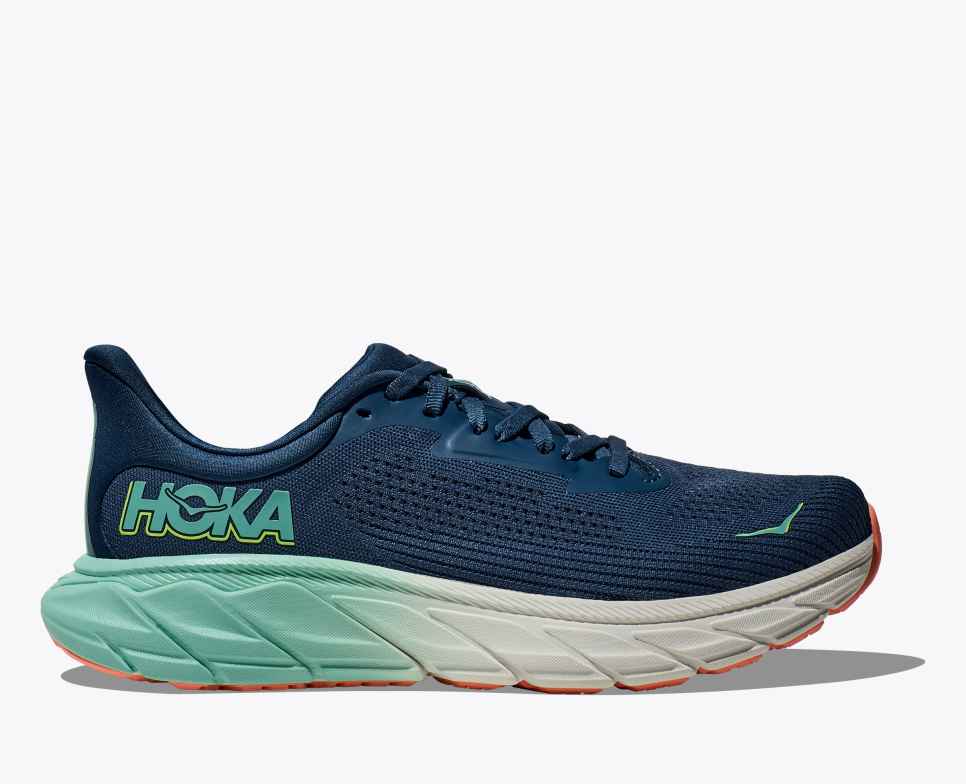 HOKA Arahi 7 Midnight / Seafoam