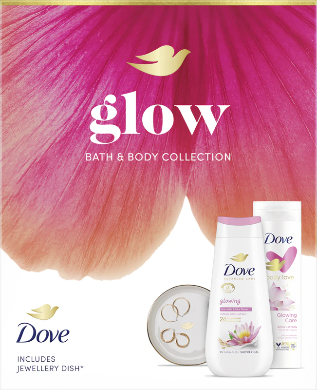 Darčeková sada Dove Glow pre ženy