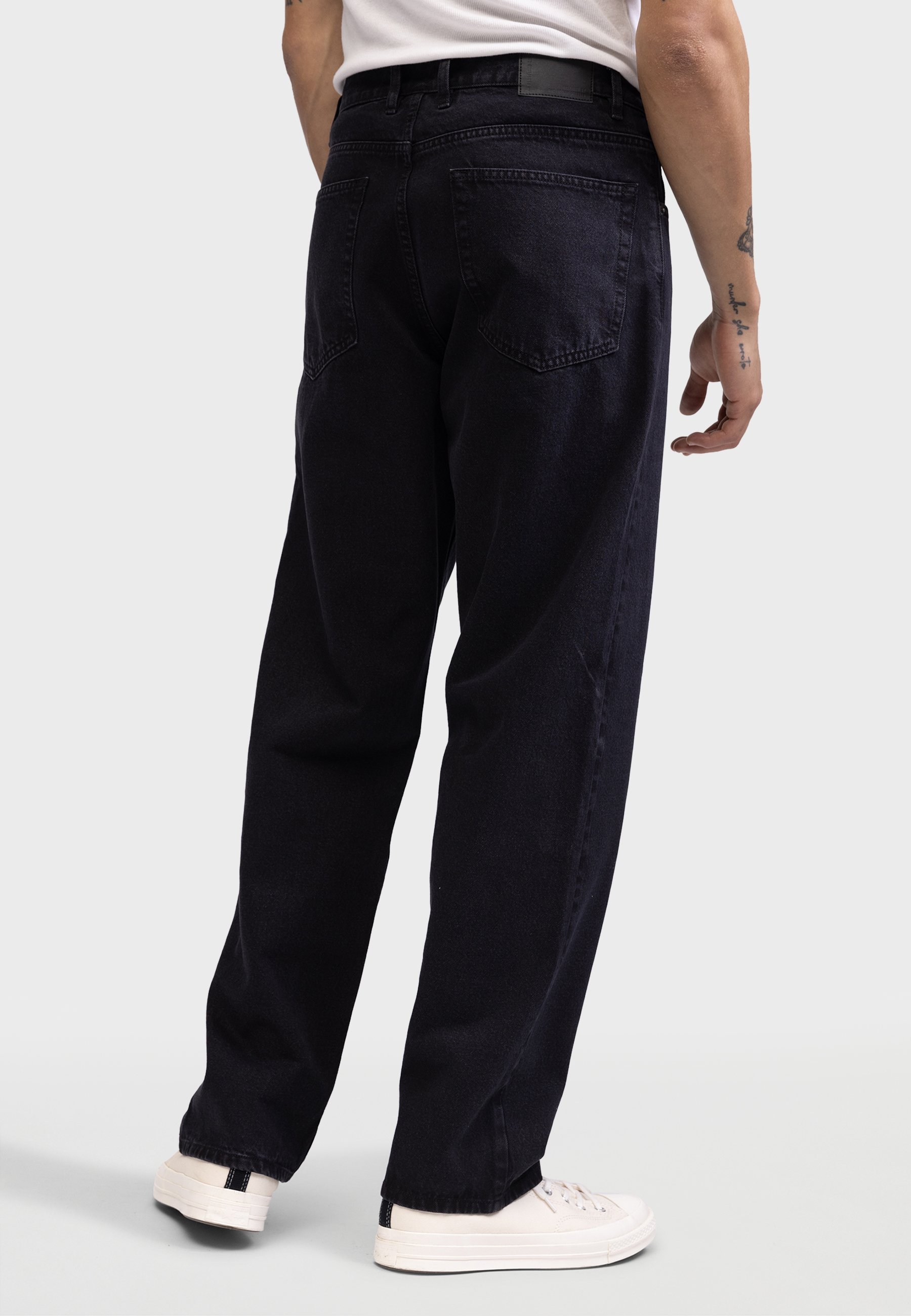 Jeans larghi Redefined Rebel HAMILTON LOOSE FIT - colore nero olio