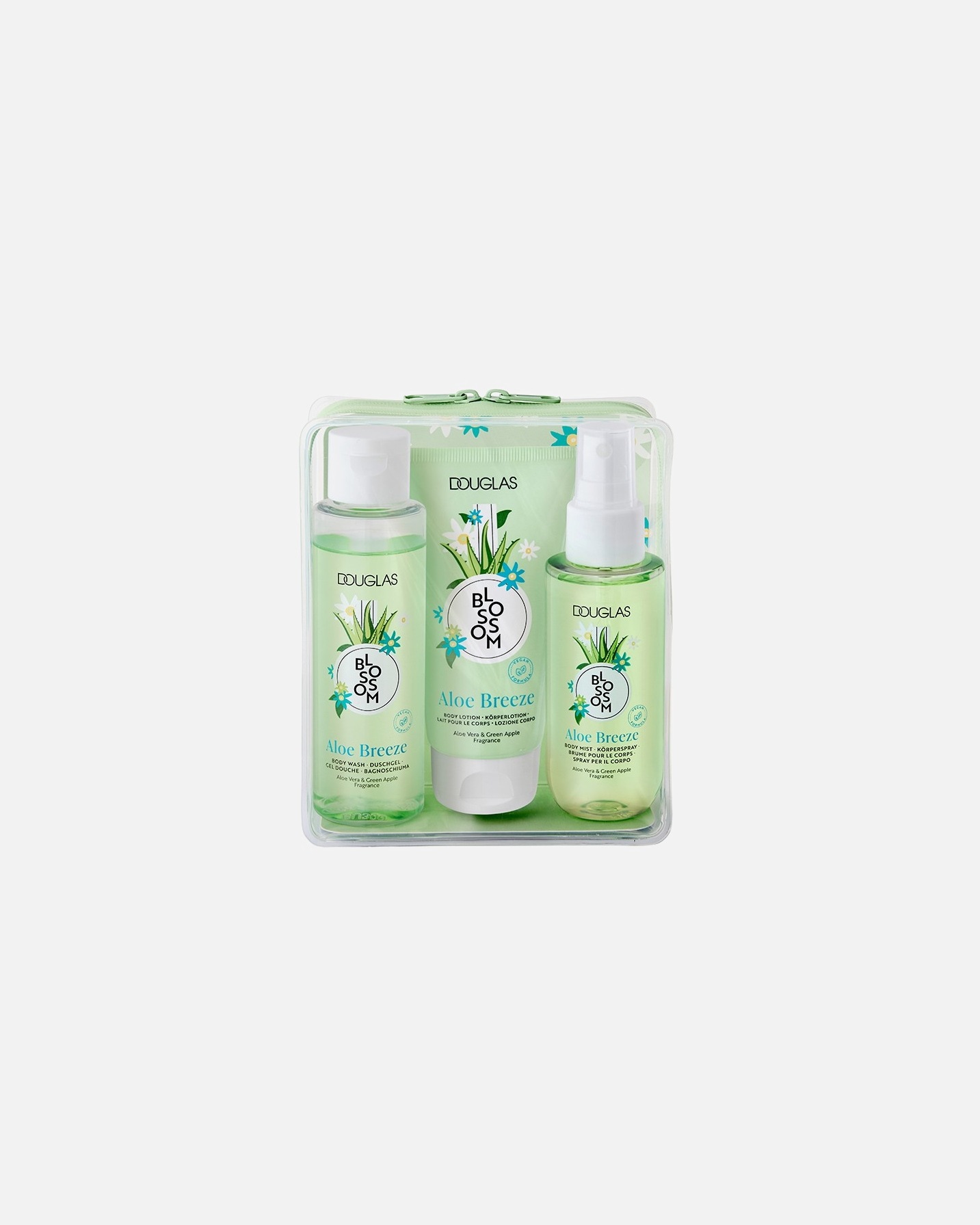 „Douglas Collection“ kelioninis rinkinys „Blossom Aloe Breeze“ – 1 dalis