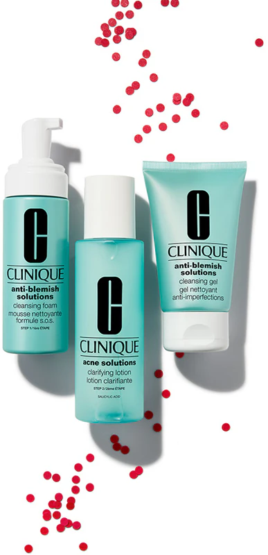 Loção Clareadora Anti-Imperfeições Clinique Anti-Blemish Solutions™ para todos os tipos de pele.