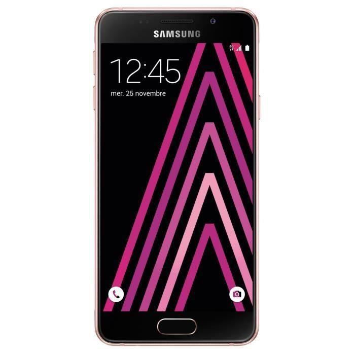 Samsung Galaxy A3 rosa 2016 - Reacondicionado - Excelente estado