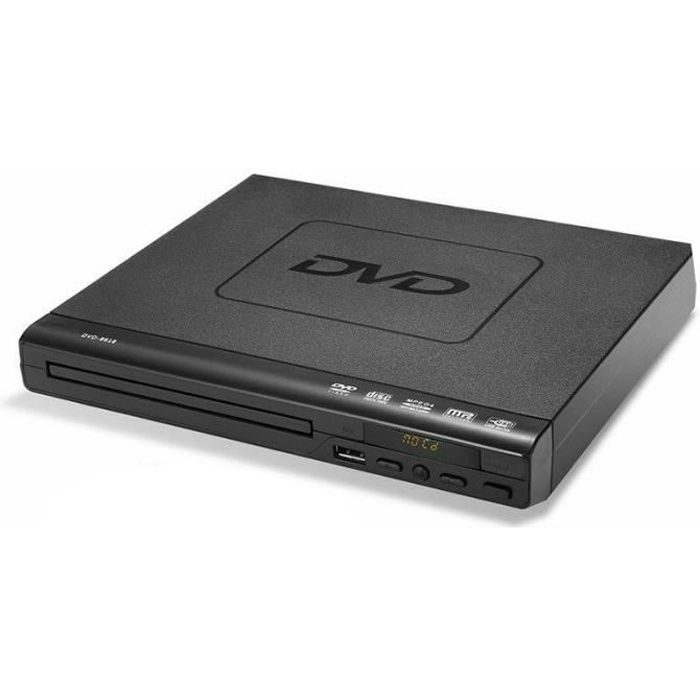 Leitor de DVD para TV, DVD/CD/MP3/MP4 com porta USB - Plugue UE