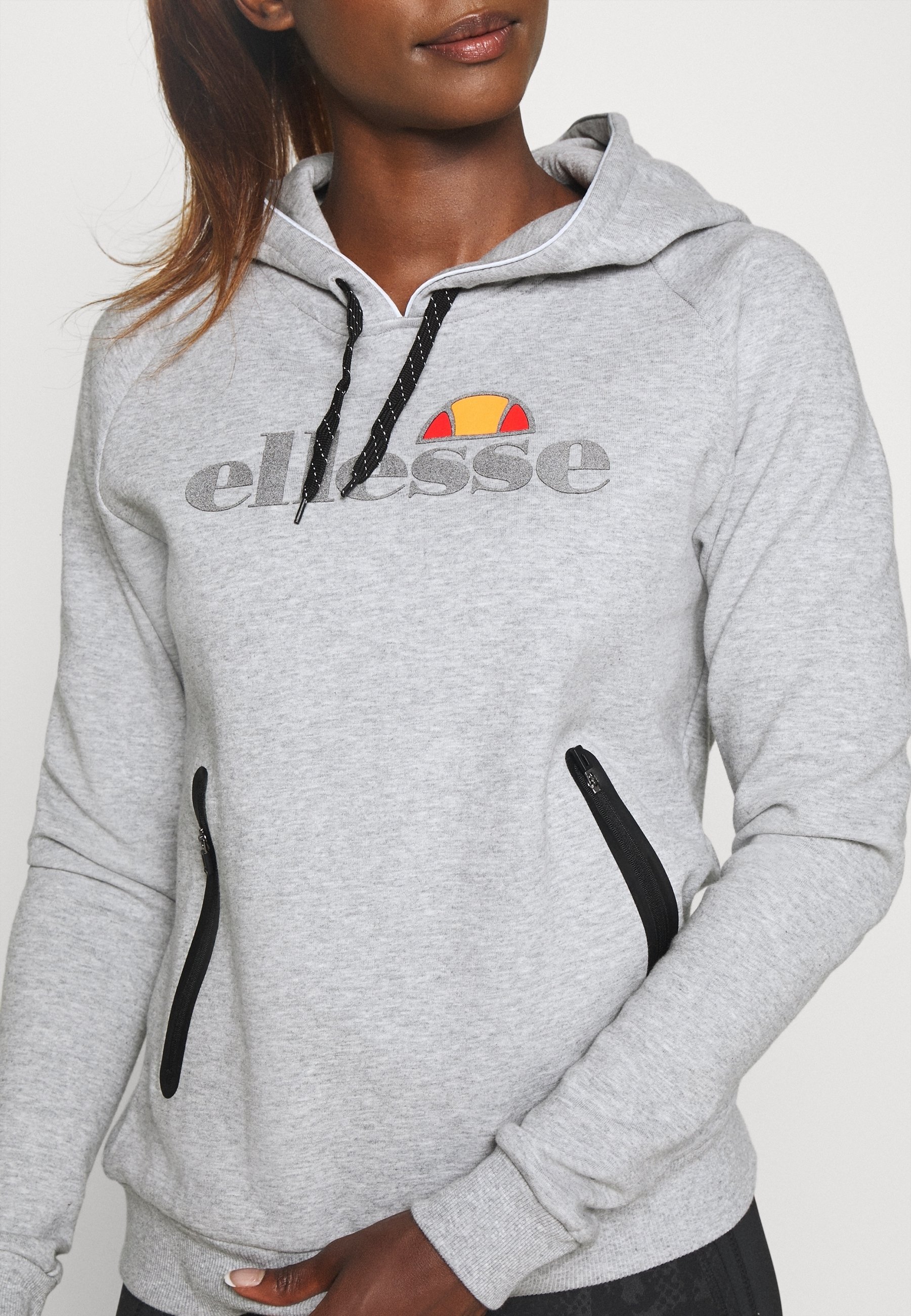 Ellesse Hoodie – meliertes Grau