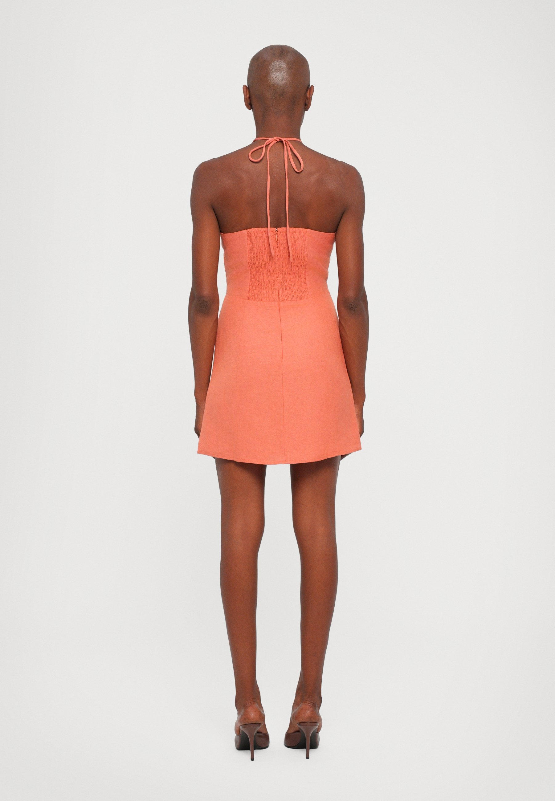 Maisonêtre ELIZA MINIKLEID - Tageskleid - roter Lehm