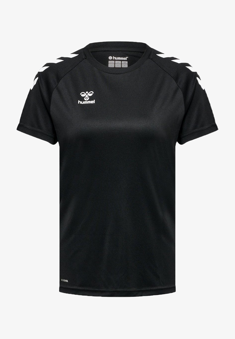 Hummel XK CORE POLY - Triko s potiskem - black