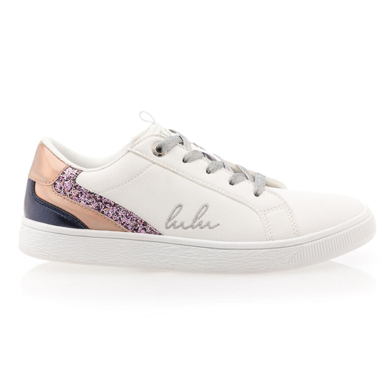 Coșuri / adidași Fille Blanc
