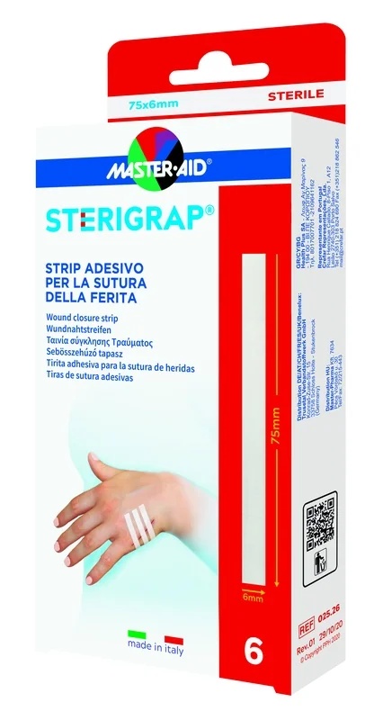MASTER AID M-Aid Sterigrap Streifen Ad75X6mm