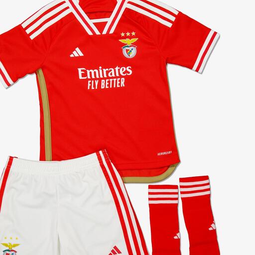  Uniforme principal do Benfica SL da adidas 23/24