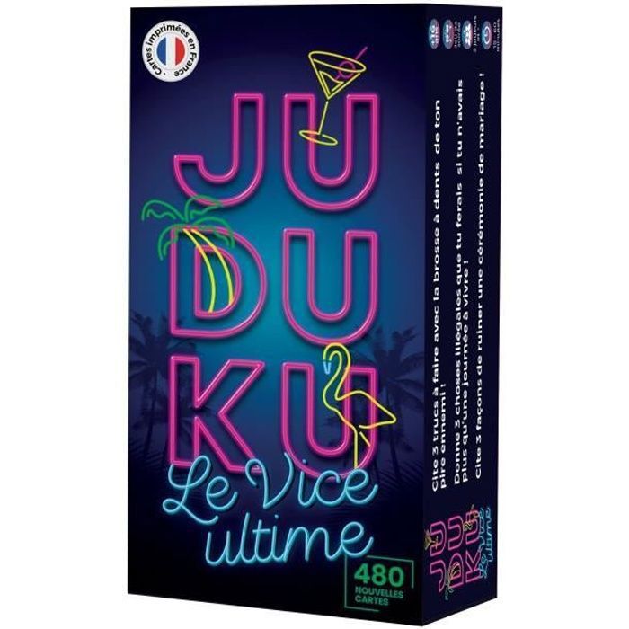 JUDUKU – Die ultimative Versuchung – Partyspiel für Drinks und Abende – Kartenspiel für Erwachsene