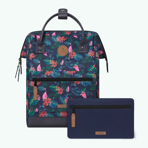 Cabaia Adventurer Medium Rucksack Orange Lila