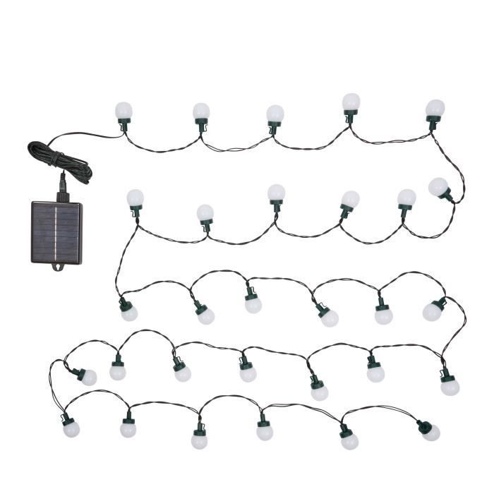 Guirnalda de luces tipo festón - SMART GARDEN - MultiPower BT - 35 lúmenes - 30 bombillas - Plástico - 4,35 m de largo