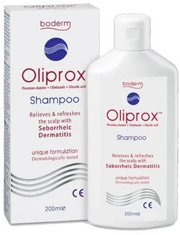 OLIPROX Shampooing Oliprox pour le cuir chevelu et le corps, pour la dermatite séborrhéique 200 ml