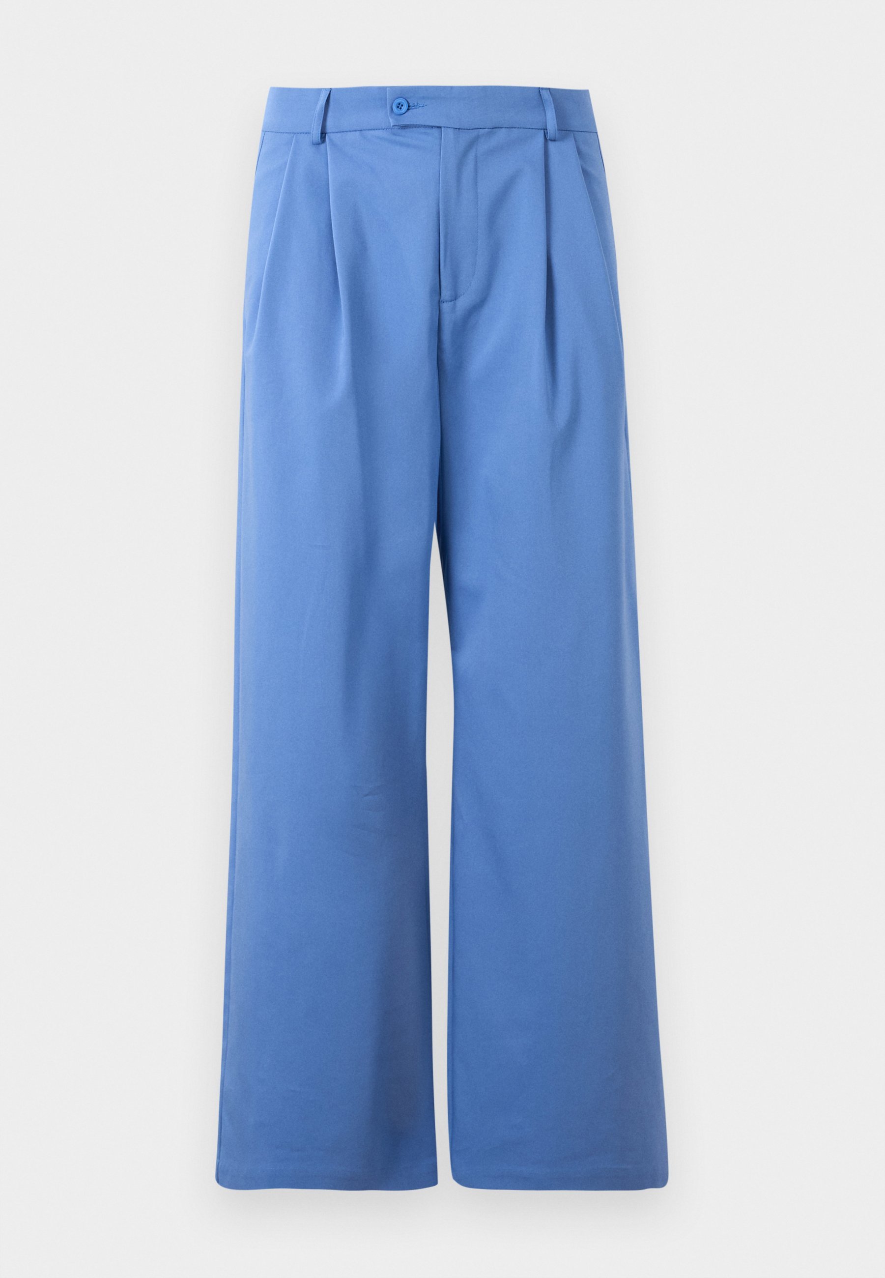 Essential Collective ULTRA WIDE LEG PLEATED PANT - Broek - blauw