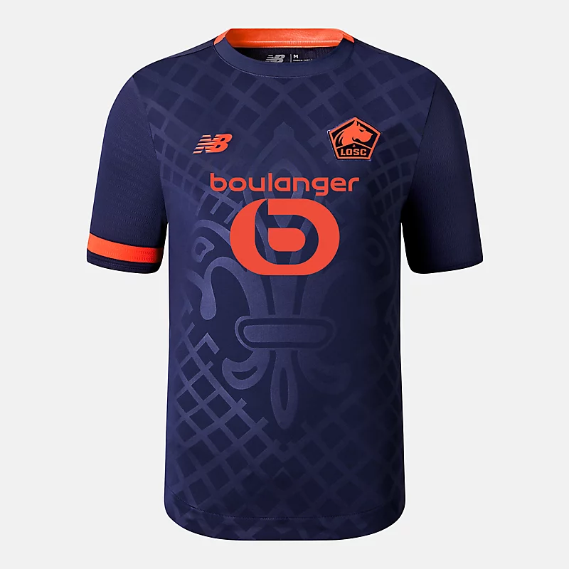 Lille LOSC Herren-T-Shirt mit kurzen Ärmeln - THIRD