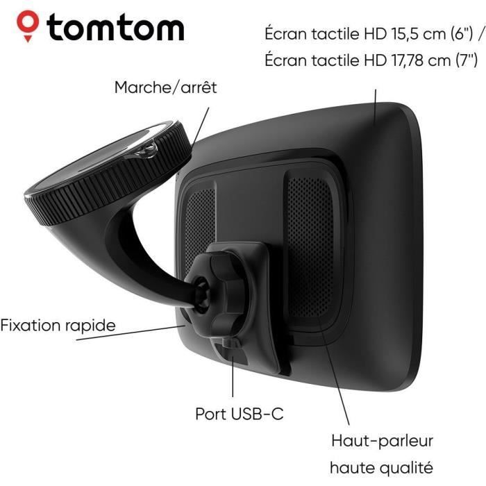 TomTom GO Expert 7 Plus - GPS para camiones, autobuses y coches - Planificación de rutas - TomTom Traffic - Mapa mundial
