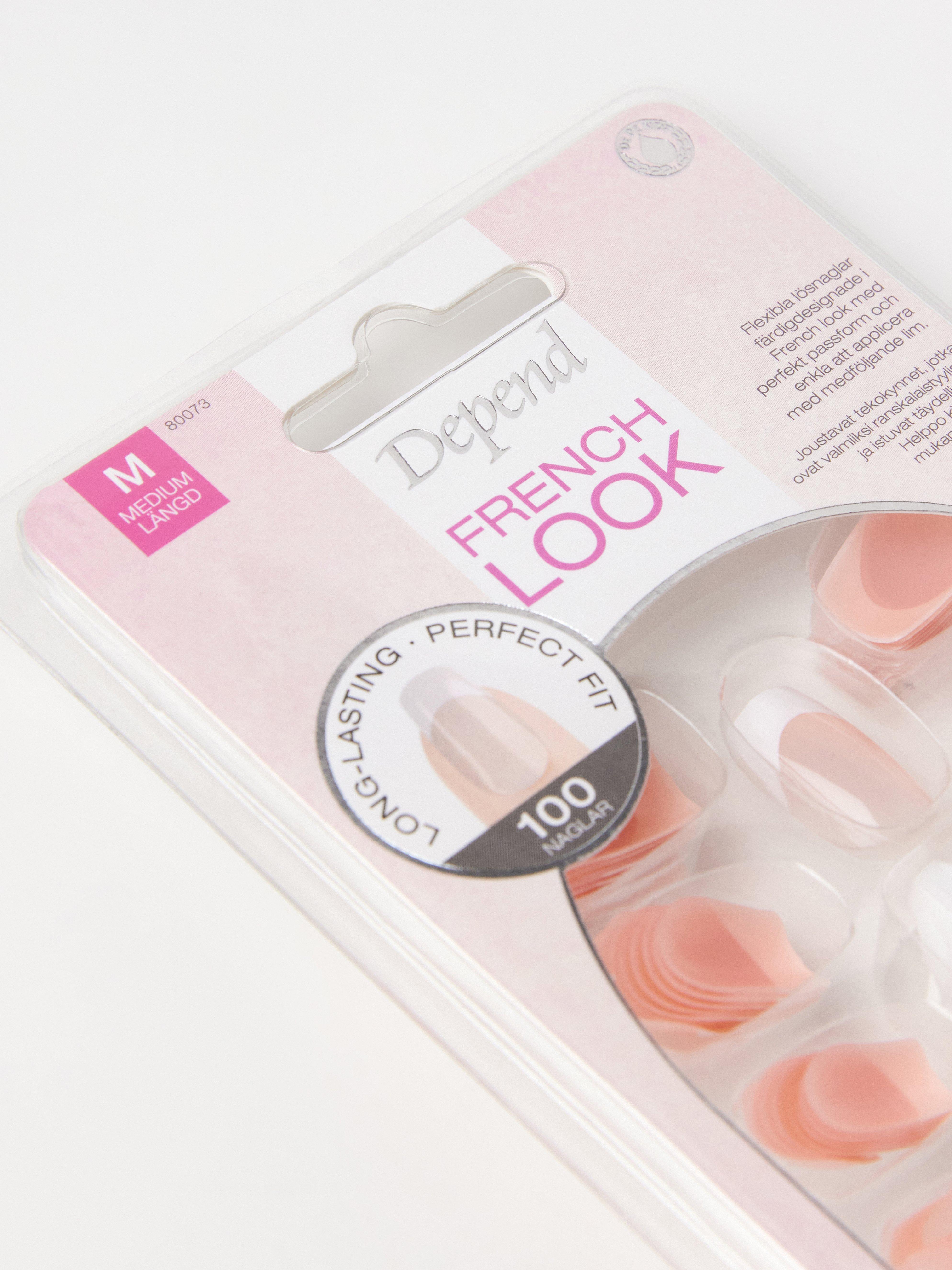 Depend French Fashion, pacote com 100 unidades, sem cor.