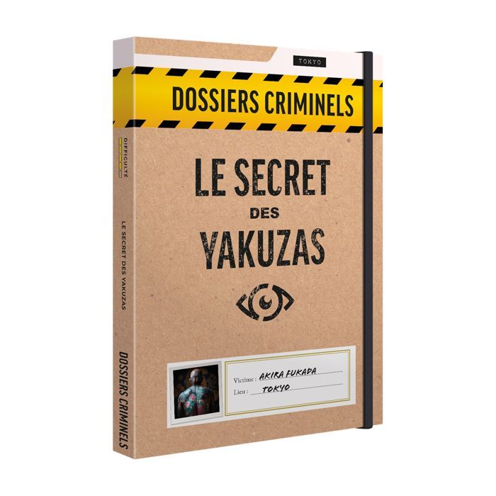 Platonia Games - Criminal Files: The Yakuza Secret — Cooperative Investigation Game (1-6 players)