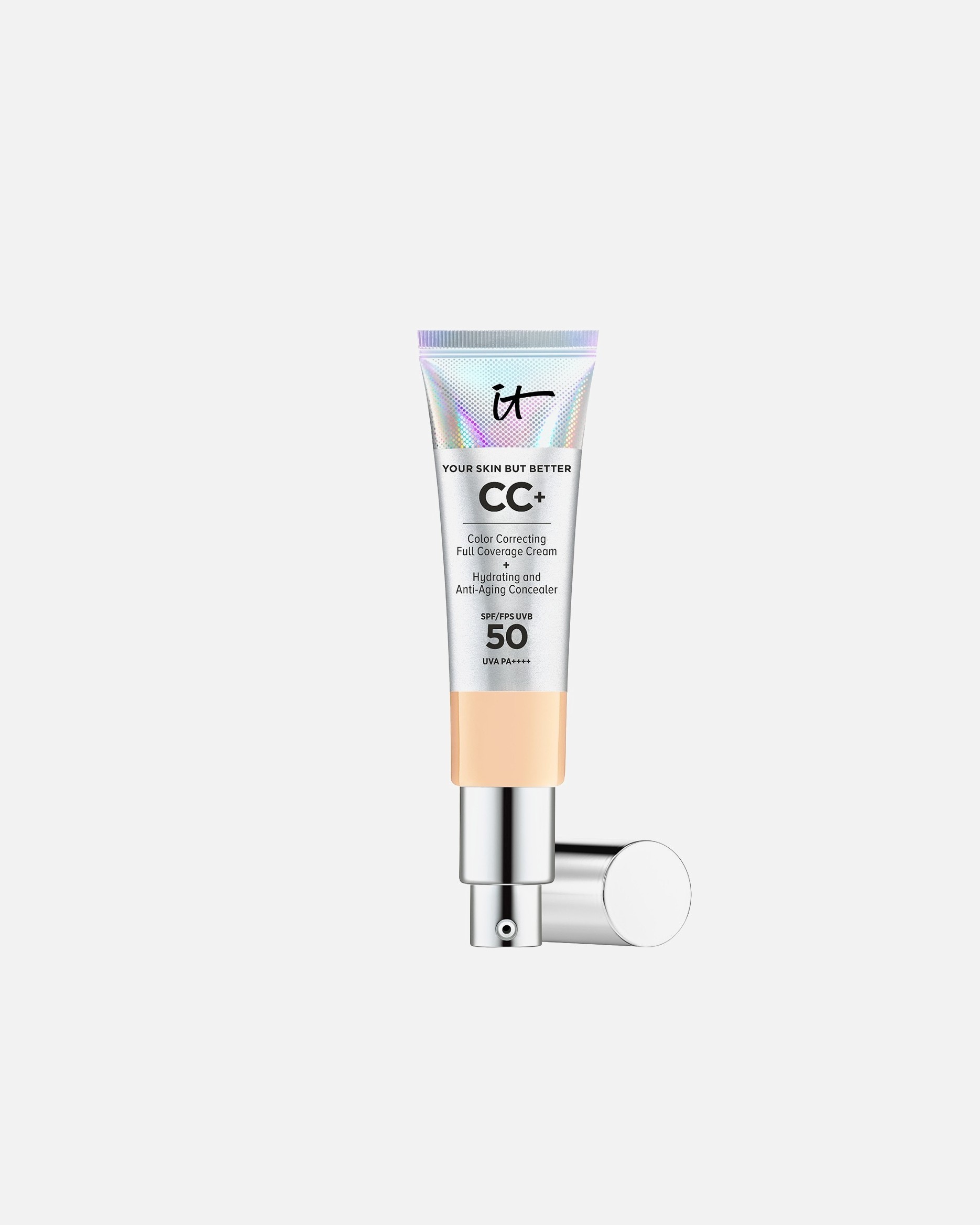 IT Cosmetics CC kremas „Your Skin But Better“ CC+ visiškai padengiantis kremas SPF50 – 32 ml