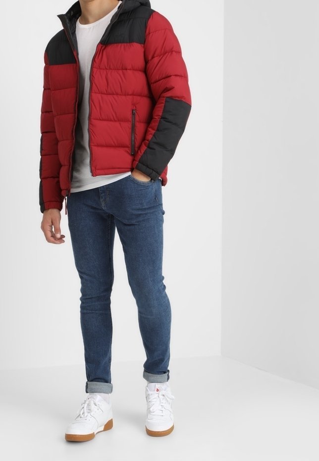Hollister Co. Lichte jas - bordeauxrood