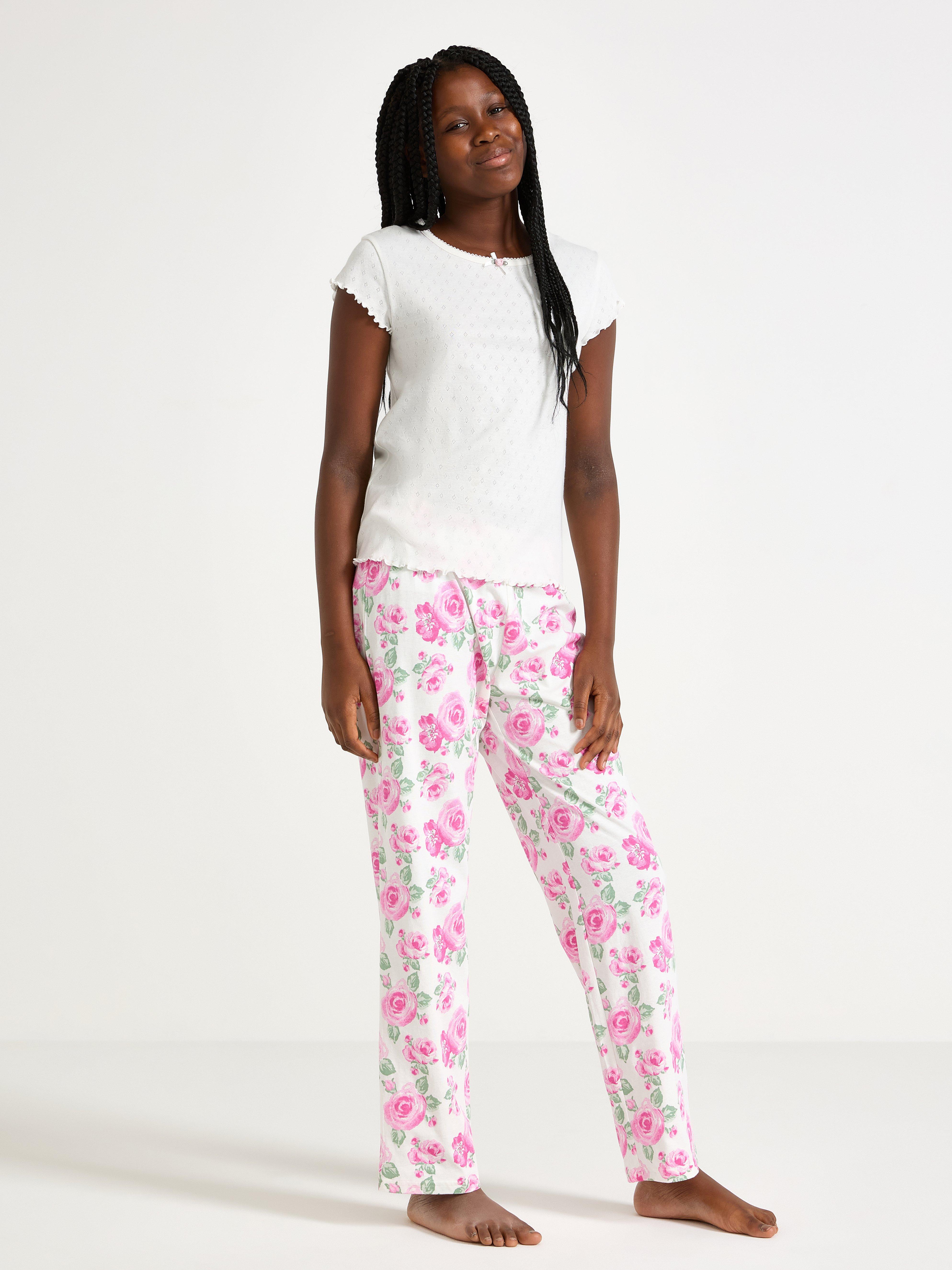 Pyjamasset Off White